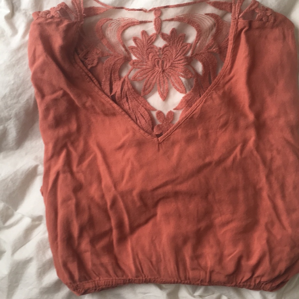Float tunic blouse